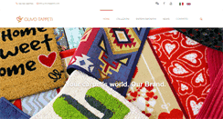 Desktop Screenshot of olivotappeti.com